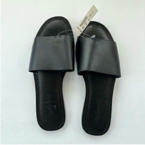 Madewell Boardwalk Sandal Black Size 6 NEW - Picture 2 of 4